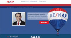 Desktop Screenshot of charlestamburello.com